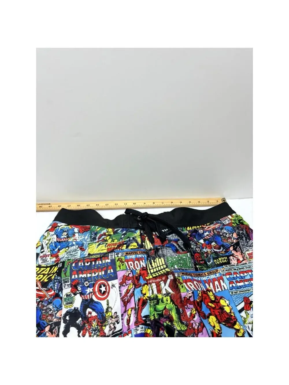 Men's Swim Shorts Trunks Marvel Superheroes Iron Man Captain America Spiderman..